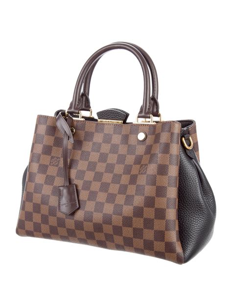 Louis Vuitton 2016 Damier Ebene Brittany Bag 